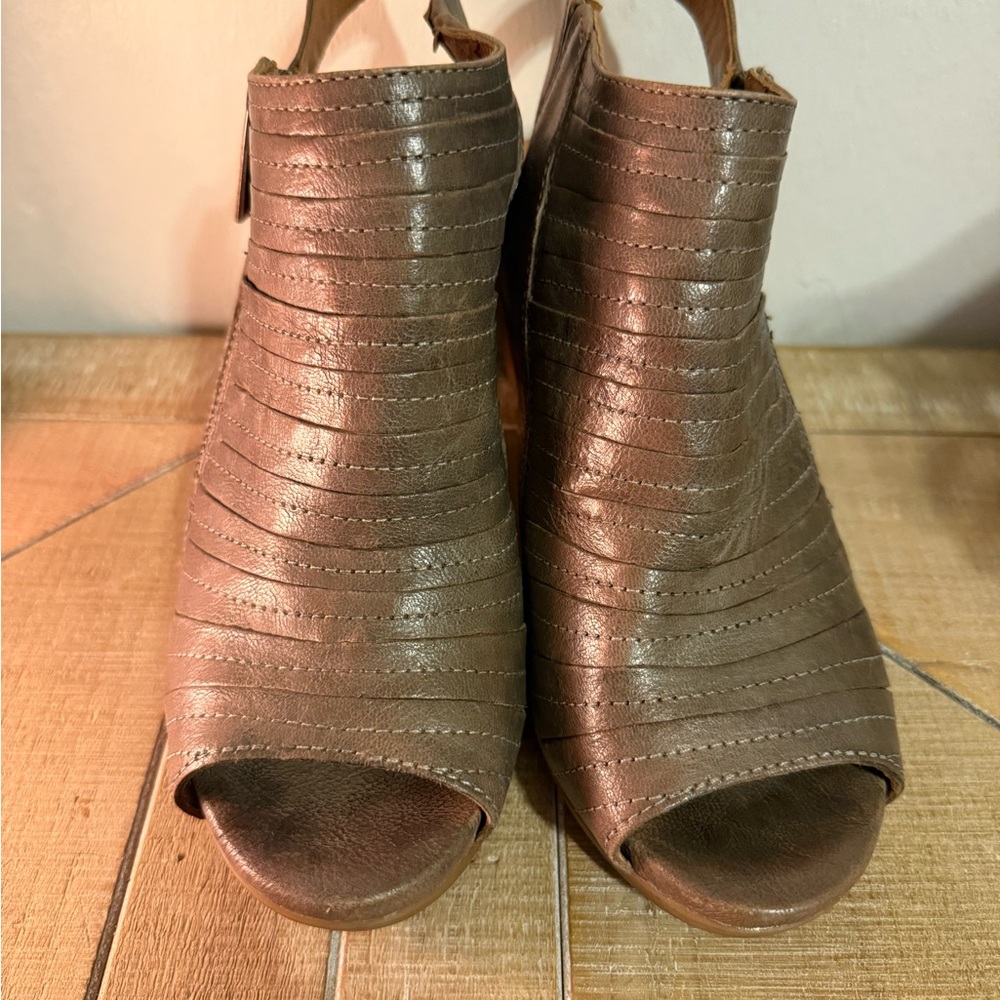 Bussola Lima Landry Taupe/Brown EU 39 US 8.5/9